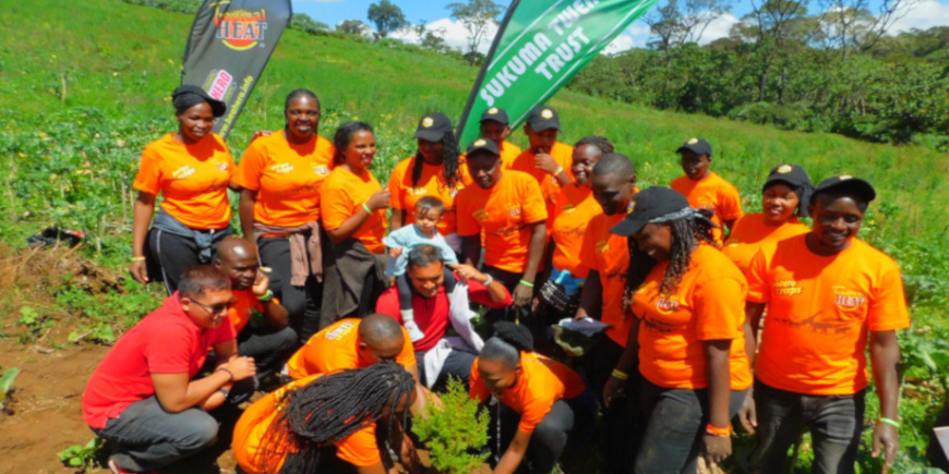 Tropical Heat Donates 10,000 Trees to Sukuma Twende Trust on June 5, 2022